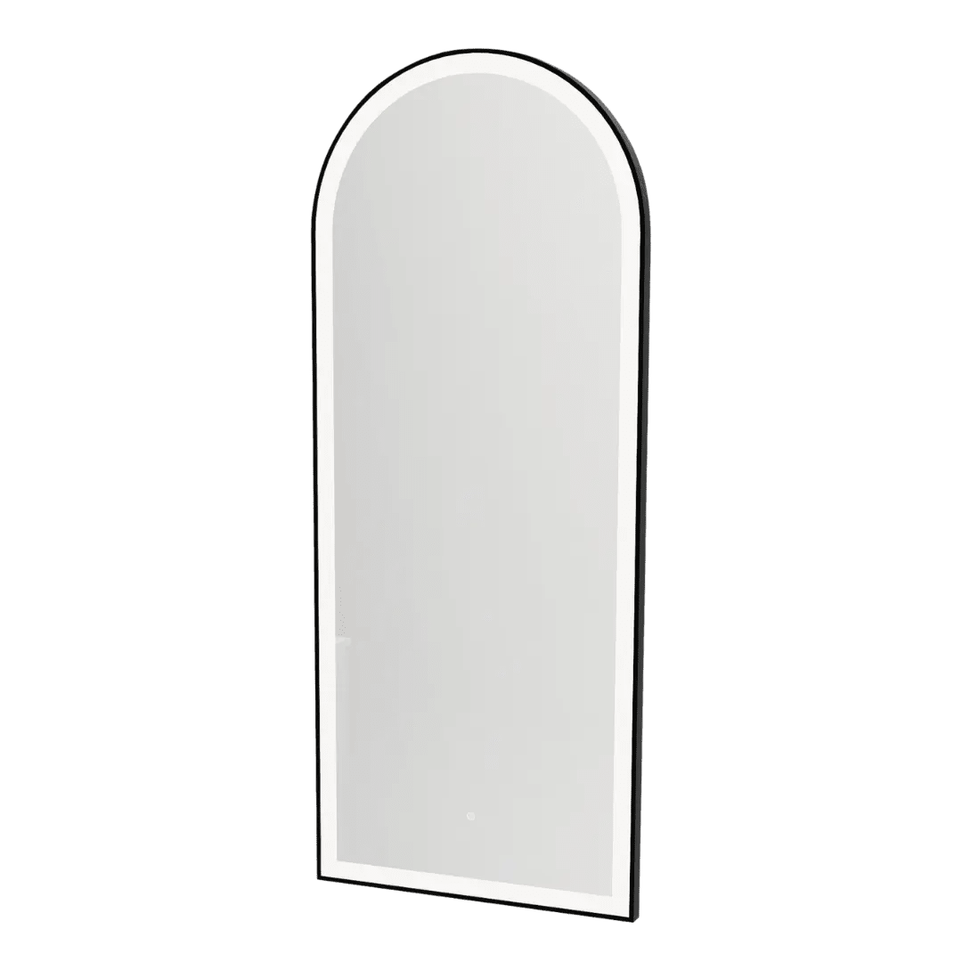 Paloma Black Full-length Arch Mirror - Kaemark