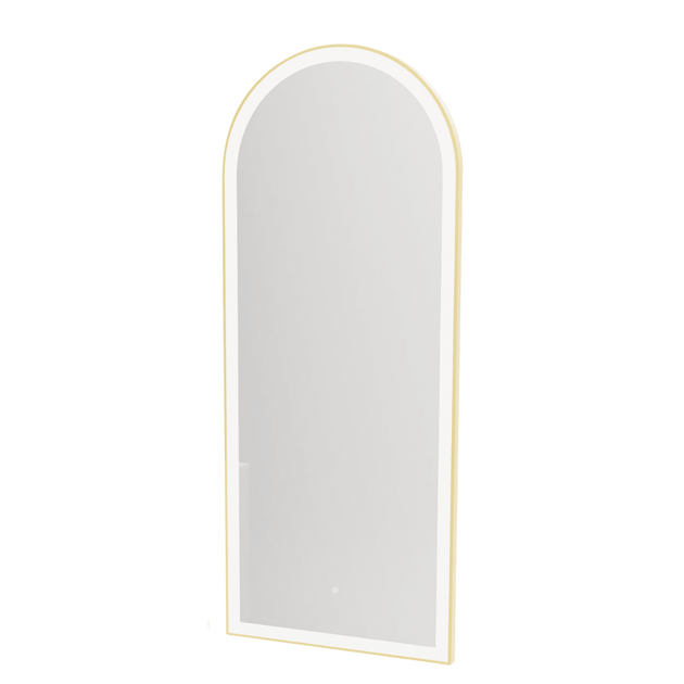 Paloma Gold Full-length Arch Mirror - Kaemark