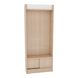 Passport Retail Display with Glass Shelves and Storage Cabinet - Kaemark