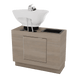 Rococo Single Shampoo Cabinet with Bottle Well and Tilt Bowl - Kaemark