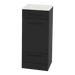 Rococo Mobile Styling Station with Tilt-out Appliance Holder and Solid Surface Countertop (Cabinet Only) - Kaemark