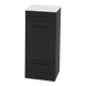 Rococo Mobile Styling Station with Tilt-out Appliance Holder and Solid Surface Countertop (Cabinet Only) - Kaemark