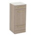 Rococo Mobile Styling Station with Tilt-out Appliance Holder and Solid Surface Countertop (Cabinet Only) - Kaemark