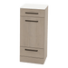Rococo Mobile Styling Station with Tilt-out Appliance Holder and Solid Surface Countertop (Cabinet Only) - Kaemark
