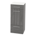 Rococo Mobile Styling Station with Tilt-out Appliance Holder and Solid Surface Countertop (Cabinet Only) - Kaemark