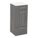 Rococo Mobile Styling Station with Tilt-out Appliance Holder and Solid Surface Countertop (Cabinet Only) - Kaemark