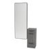 Rococo Mobile Styling Station with Tilt-out Appliance Holder and Black Full-Length Rectangle Westin Mirror - Kaemark