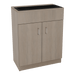 Reflections Shampoo Cabinet Additional Storage with Bottle Well - Kaemark