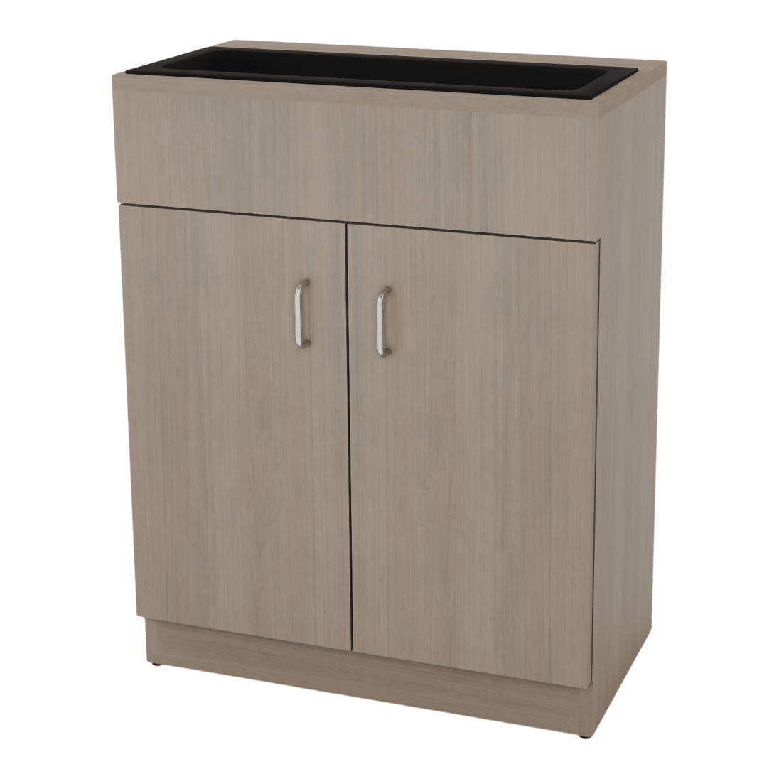 Reflections Shampoo Cabinet Additional Storage with Bottle Well - Kaemark