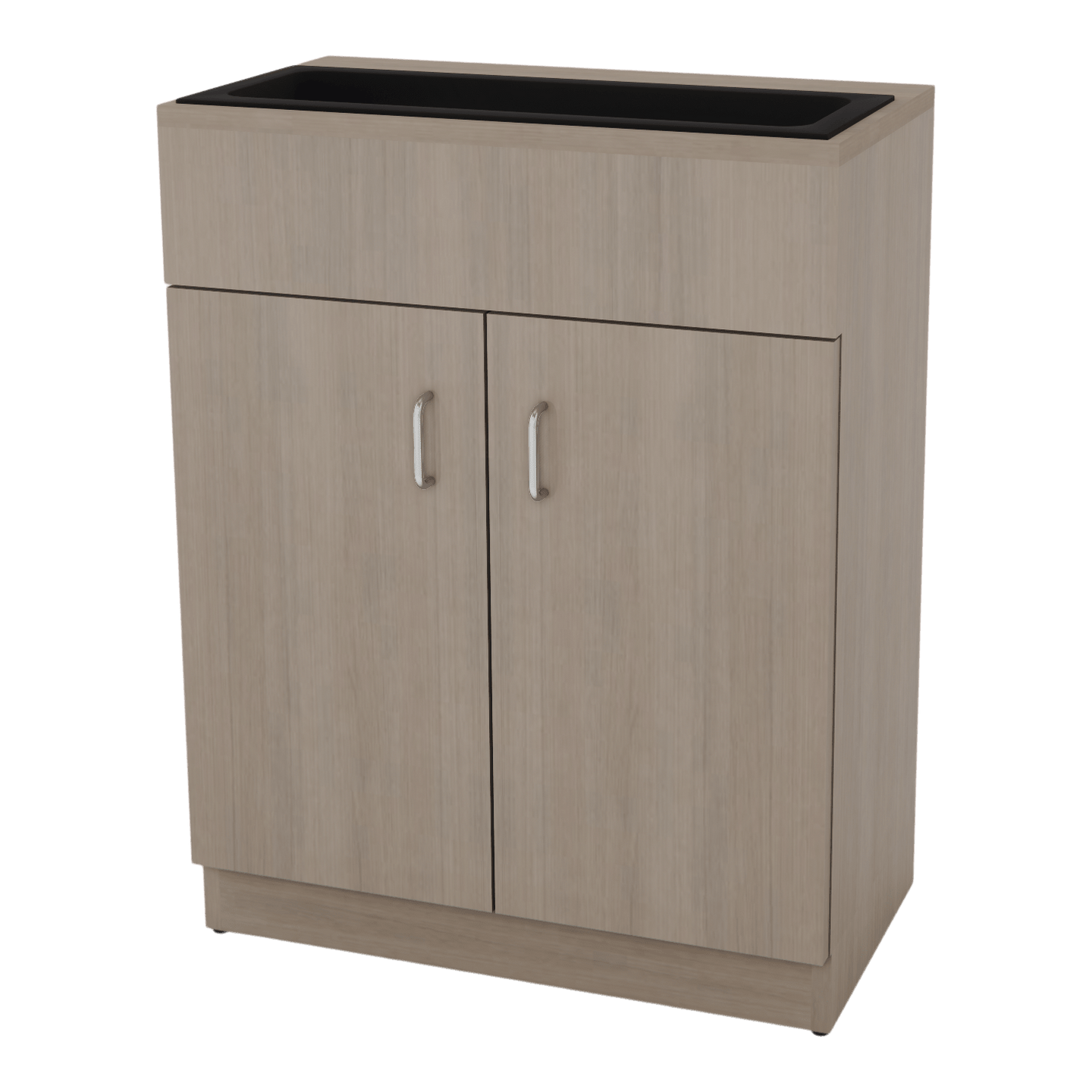 Reflections Shampoo Cabinet Additional Storage with Bottle Well - Kaemark