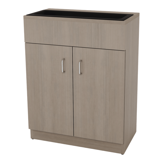 Reflections Shampoo Cabinet Additional Storage with Bottle Well - Kaemark