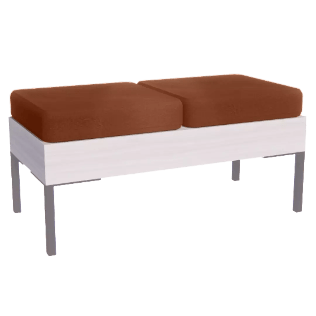 Rechteck Reception Bench - 2 Seater - Kaemark