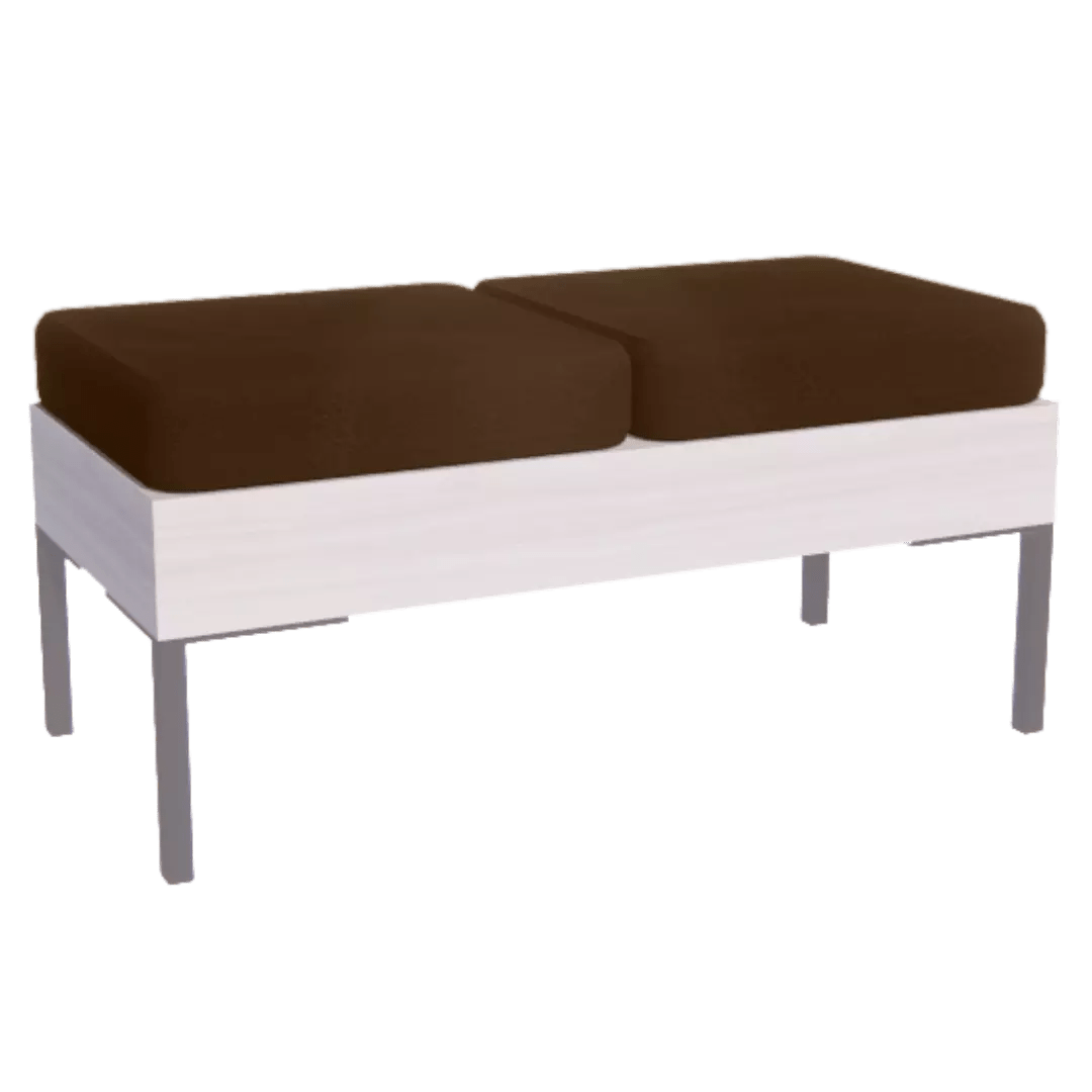 Rechteck Reception Bench - 2 Seater - Kaemark