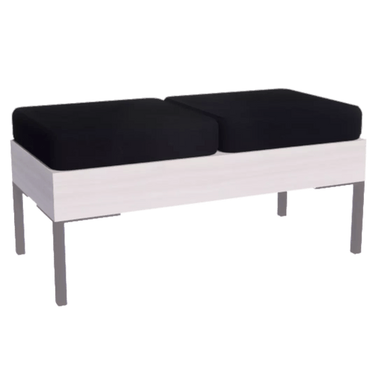 Rechteck Reception Bench - 2 Seater - Kaemark
