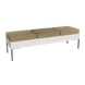Rechteck Reception Bench - 3 Seater - Kaemark