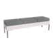 Rechteck Reception Bench - 3 Seater - Kaemark