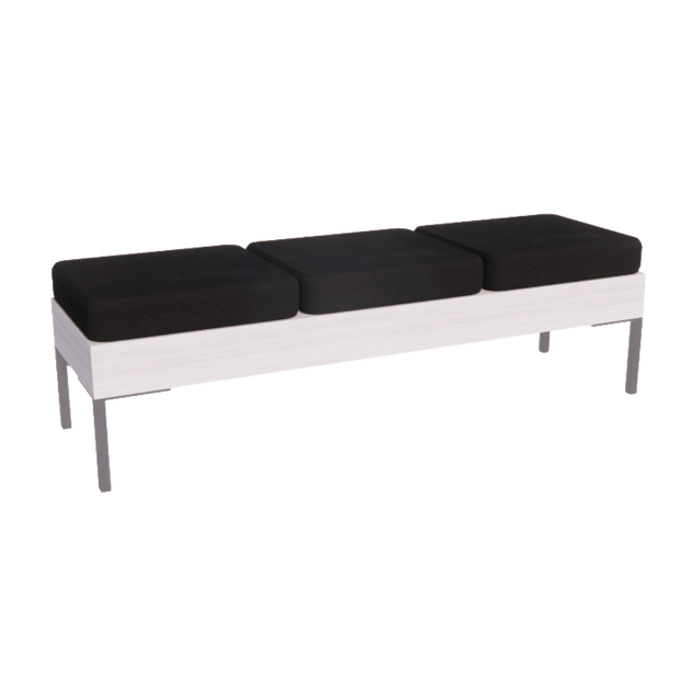 Rechteck Reception Bench - 3 Seater - Kaemark