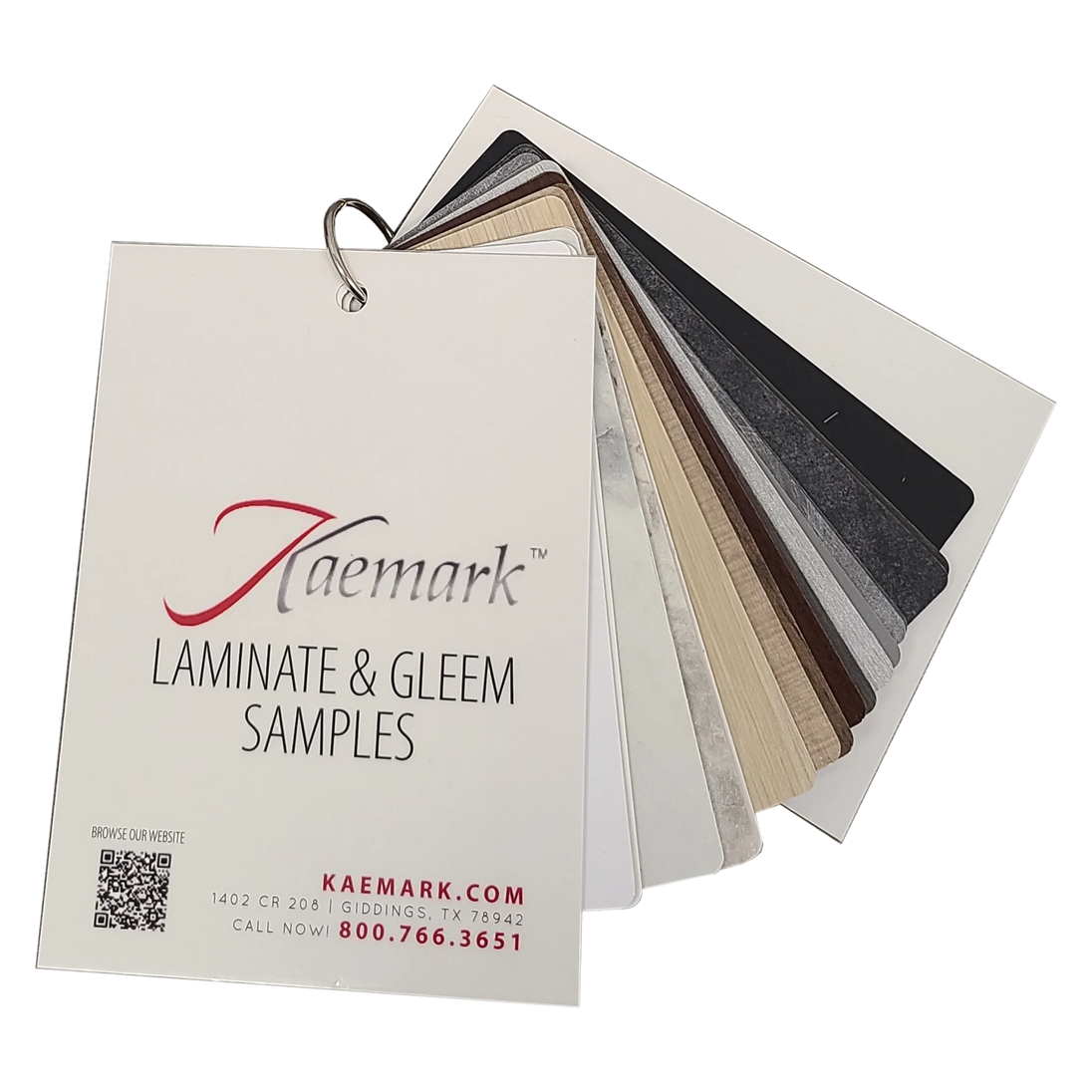Laminate and Glo LED Samples - Kaemark