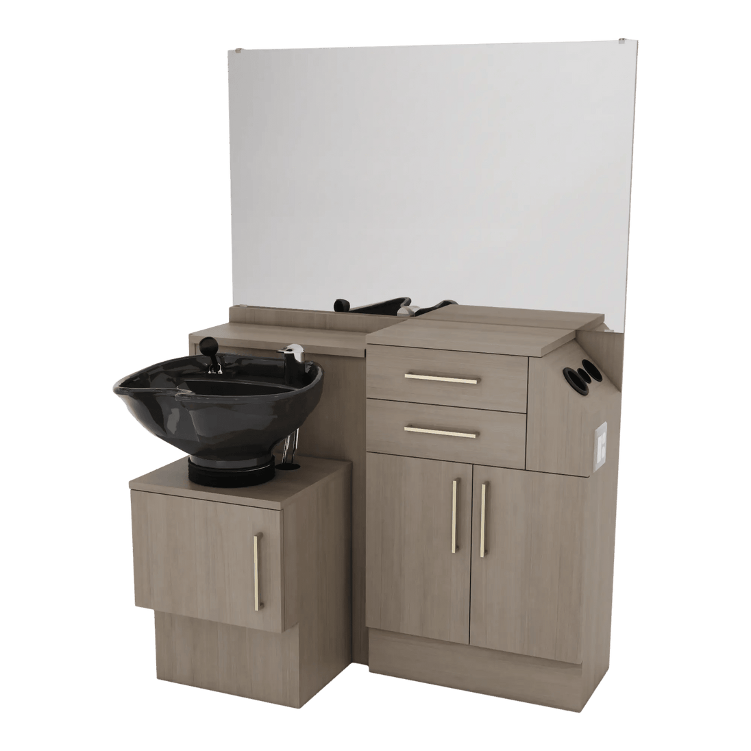 Salon Choice Wet Station with Tilt Bowl - Kaemark