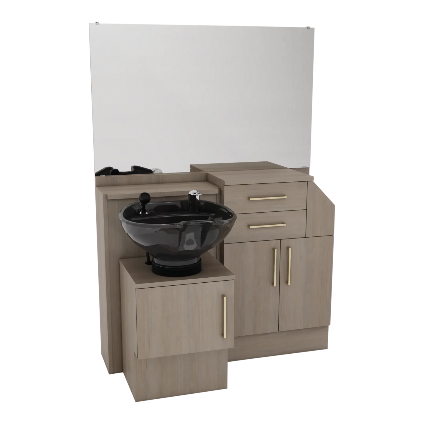 Salon Choice Wet Station with Tilt Bowl - Kaemark