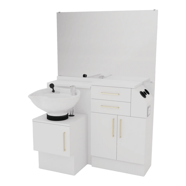 Salon Choice Wet Station with Tilt Bowl - Kaemark