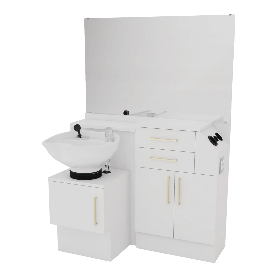 Salon Choice Wet Station with Tilt Bowl - Kaemark