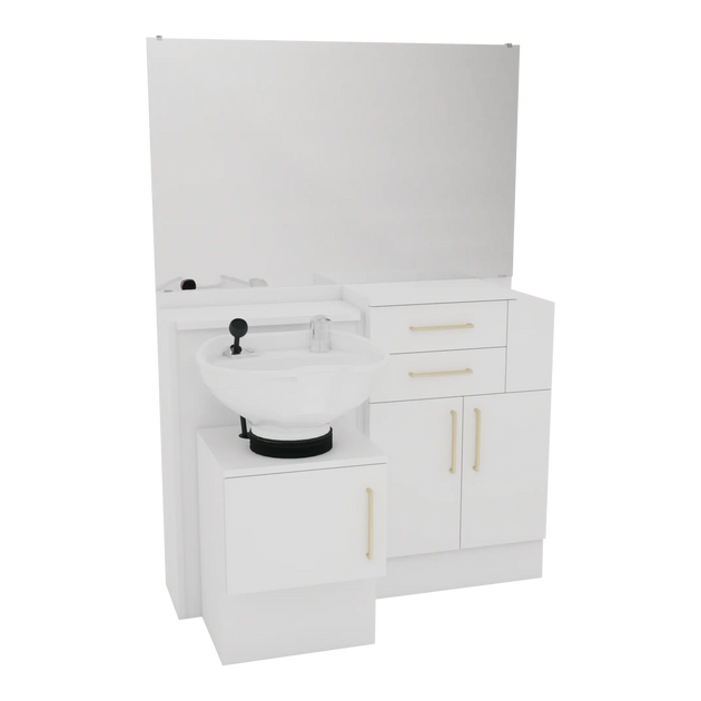 Salon Choice Wet Station with Tilt Bowl - Kaemark