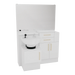 Salon Choice Wet Station with Tilt Bowl - Kaemark