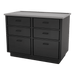 SterilSteelPass 48" Veterinary Clinic Dry Table with Pass-through Drawers - Kaemark