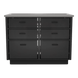 SterilSteelPass 48" Veterinary Clinic Dry Table with Pass-through Drawers - Kaemark
