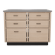 SterilSteelPass 48" Veterinary Clinic Dry Table with Pass-through Drawers - Kaemark