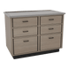 SterilSteelPass 48" Veterinary Clinic Dry Table with Pass-through Drawers - Kaemark