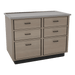 SterilSteelPass 48" Veterinary Clinic Dry Table with Pass-through Drawers - Kaemark
