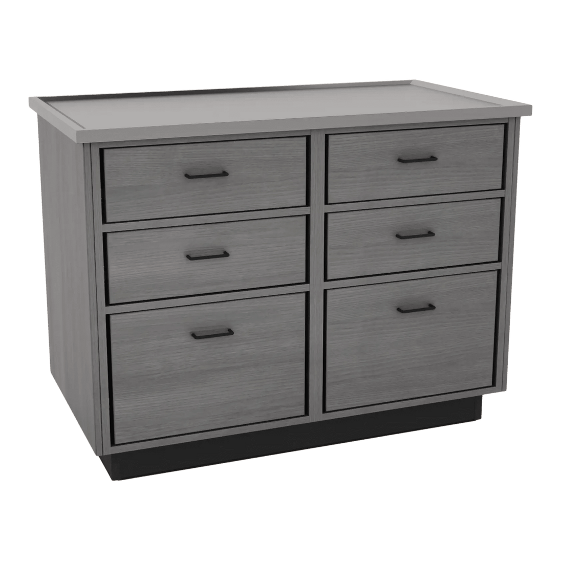 SterilSteelPass 48" Veterinary Clinic Dry Table with Pass-through Drawers - Kaemark