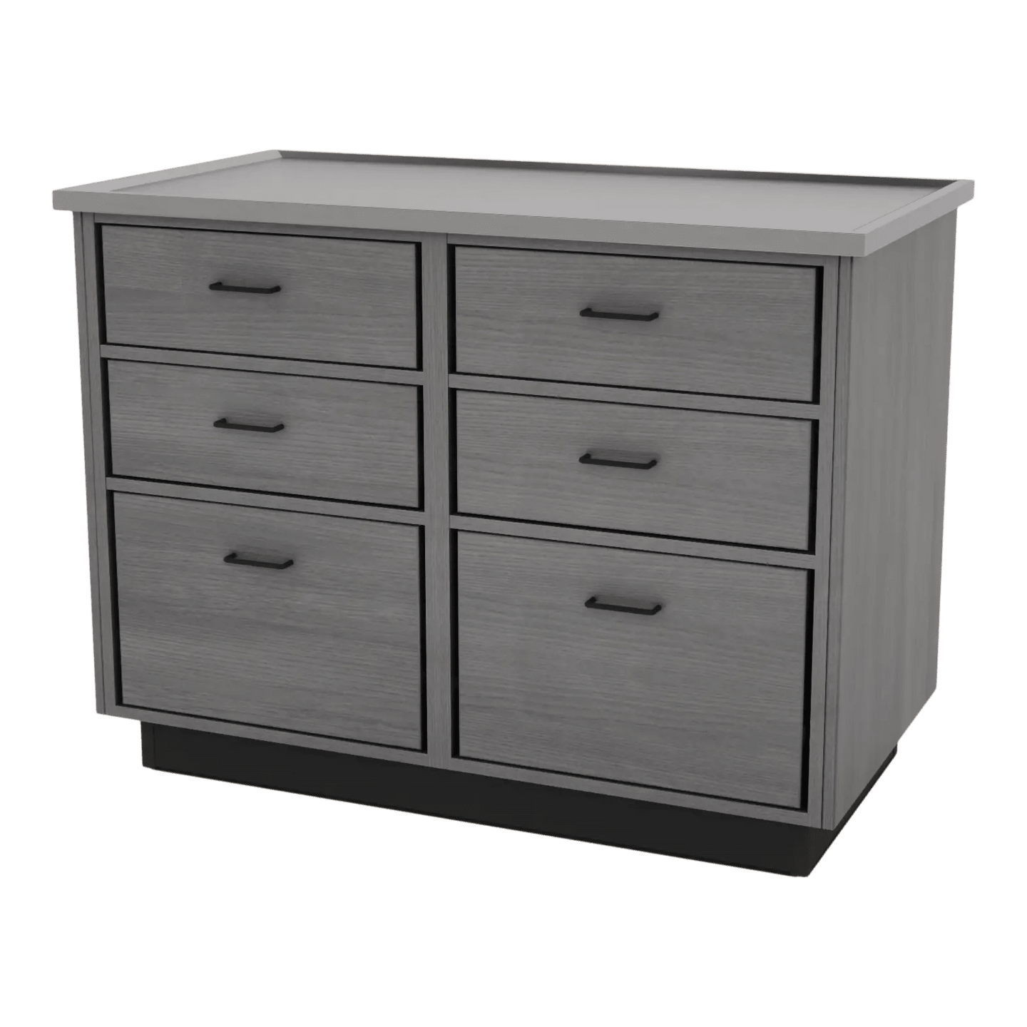 SterilSteelPass 48" Veterinary Clinic Dry Table with Pass-through Drawers - Kaemark