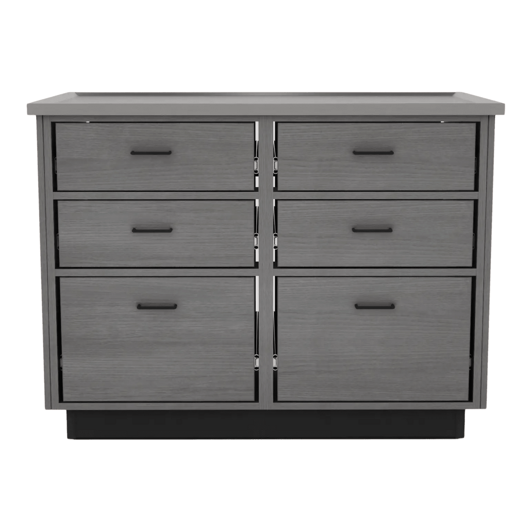 SterilSteelPass 48" Veterinary Clinic Dry Table with Pass-through Drawers - Kaemark