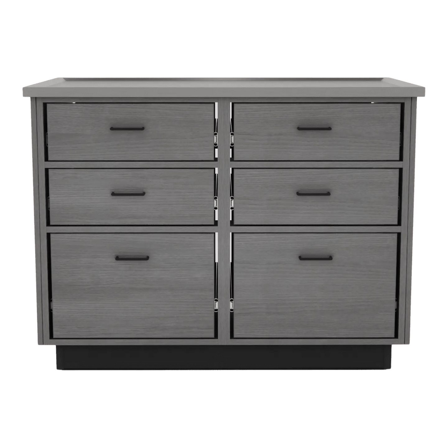 SterilSteelPass 48" Veterinary Clinic Dry Table with Pass-through Drawers - Kaemark