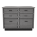 SterilSteelPass 48" Veterinary Clinic Dry Table with Pass-through Drawers - Kaemark
