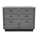 SterilSteelPass 48" Veterinary Clinic Dry Table with Pass-through Drawers - Kaemark