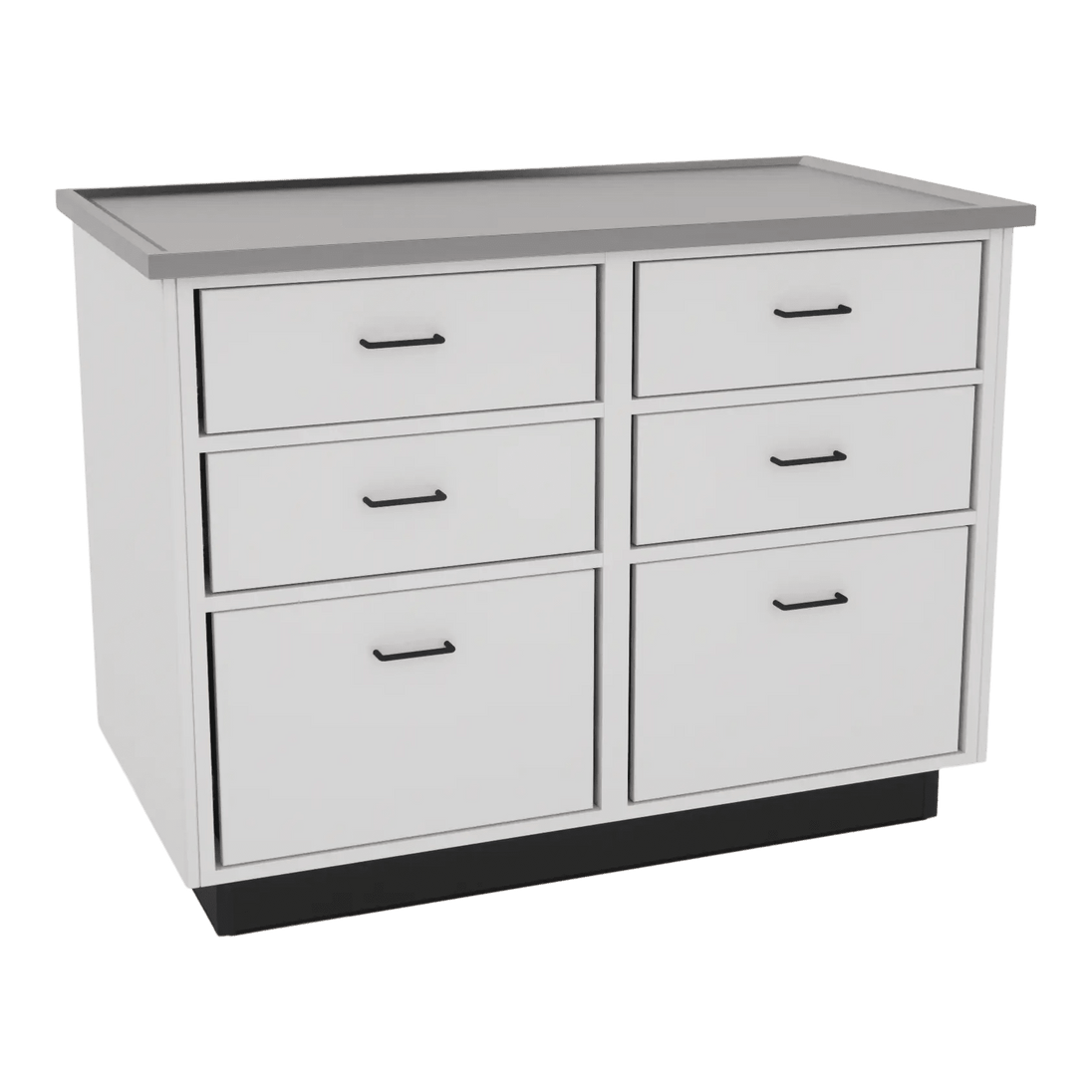 SterilSteelPass 48" Veterinary Clinic Dry Table with Pass-through Drawers - Kaemark