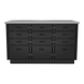 SterilSteel+Pass 60" Island Dry Table with Pass-through Drawers - Kaemark