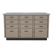 SterilSteel+Pass 60" Island Dry Table with Pass-through Drawers - Kaemark