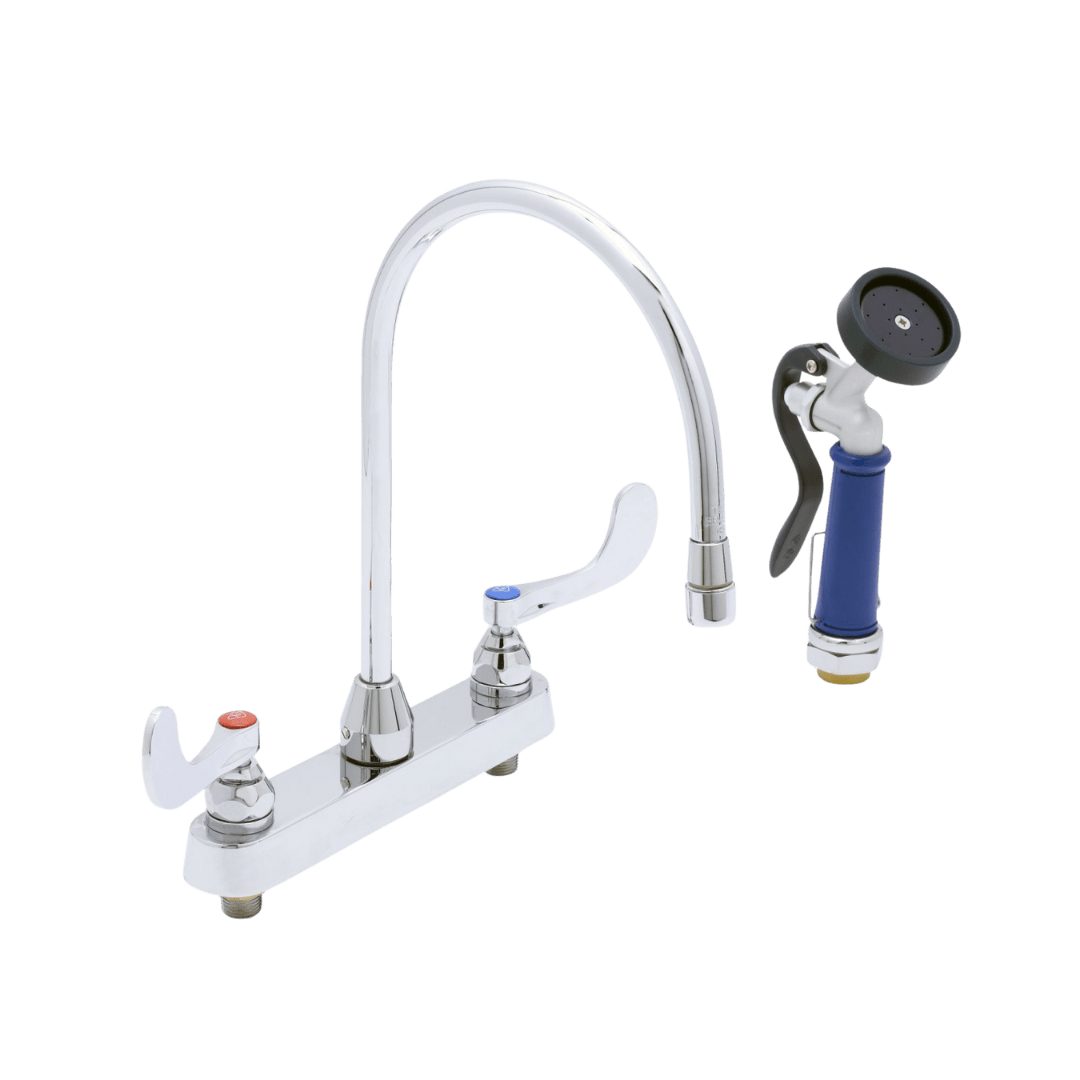 T&S Deck Mount Wet Table Faucet - Kaemark