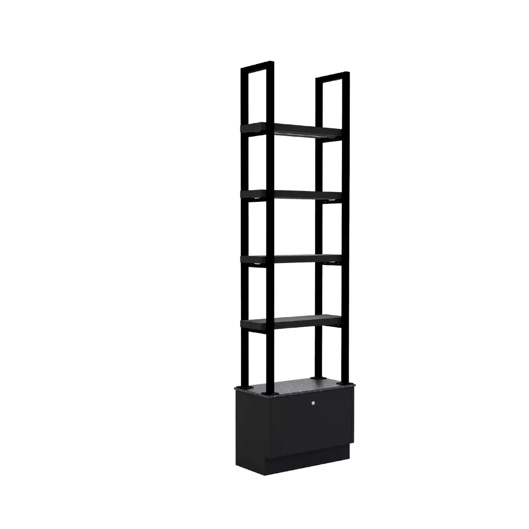 Westin 24" Wide Island LED Retail Shelving - Kaemark