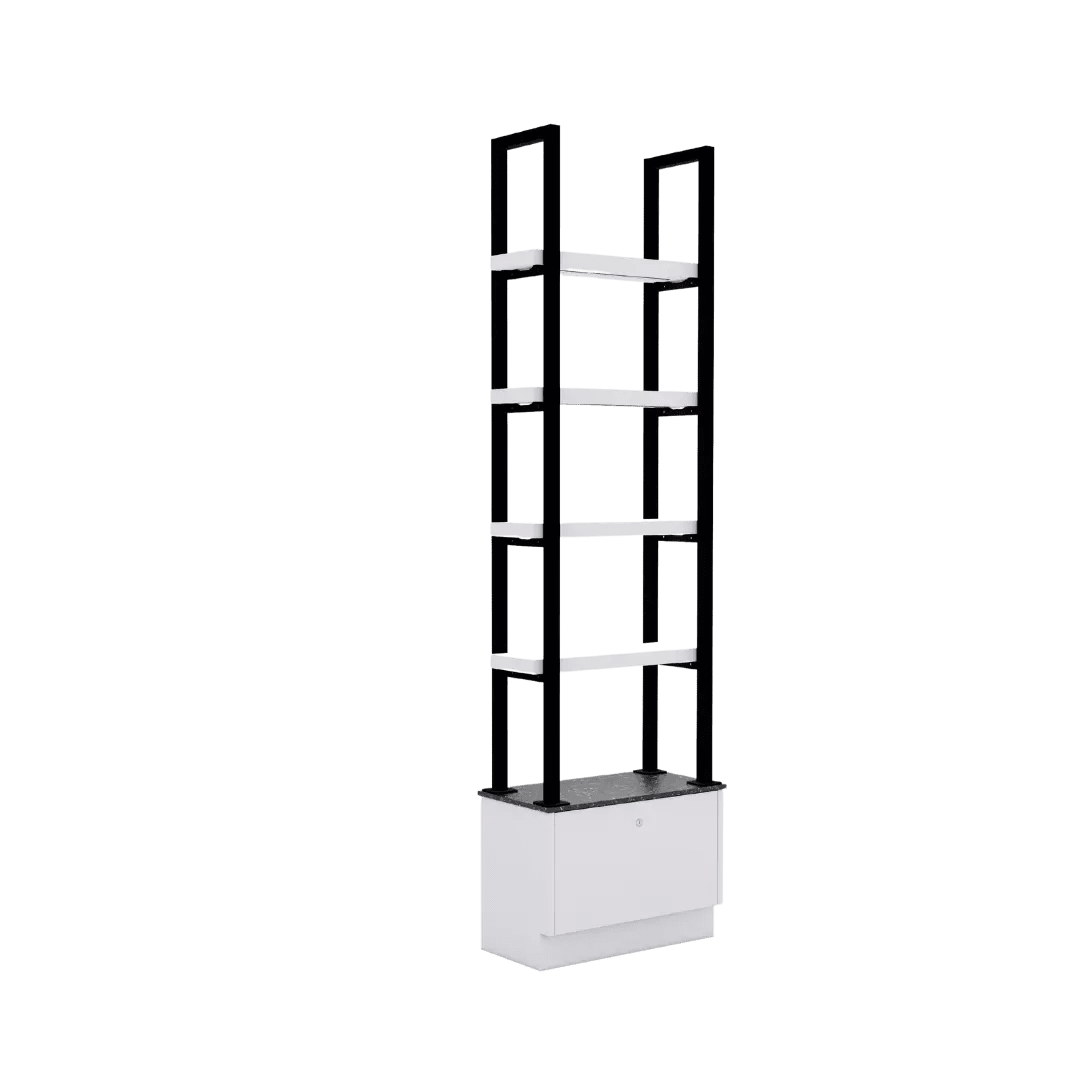 Westin 24" Wide Island LED Retail Shelving - Kaemark