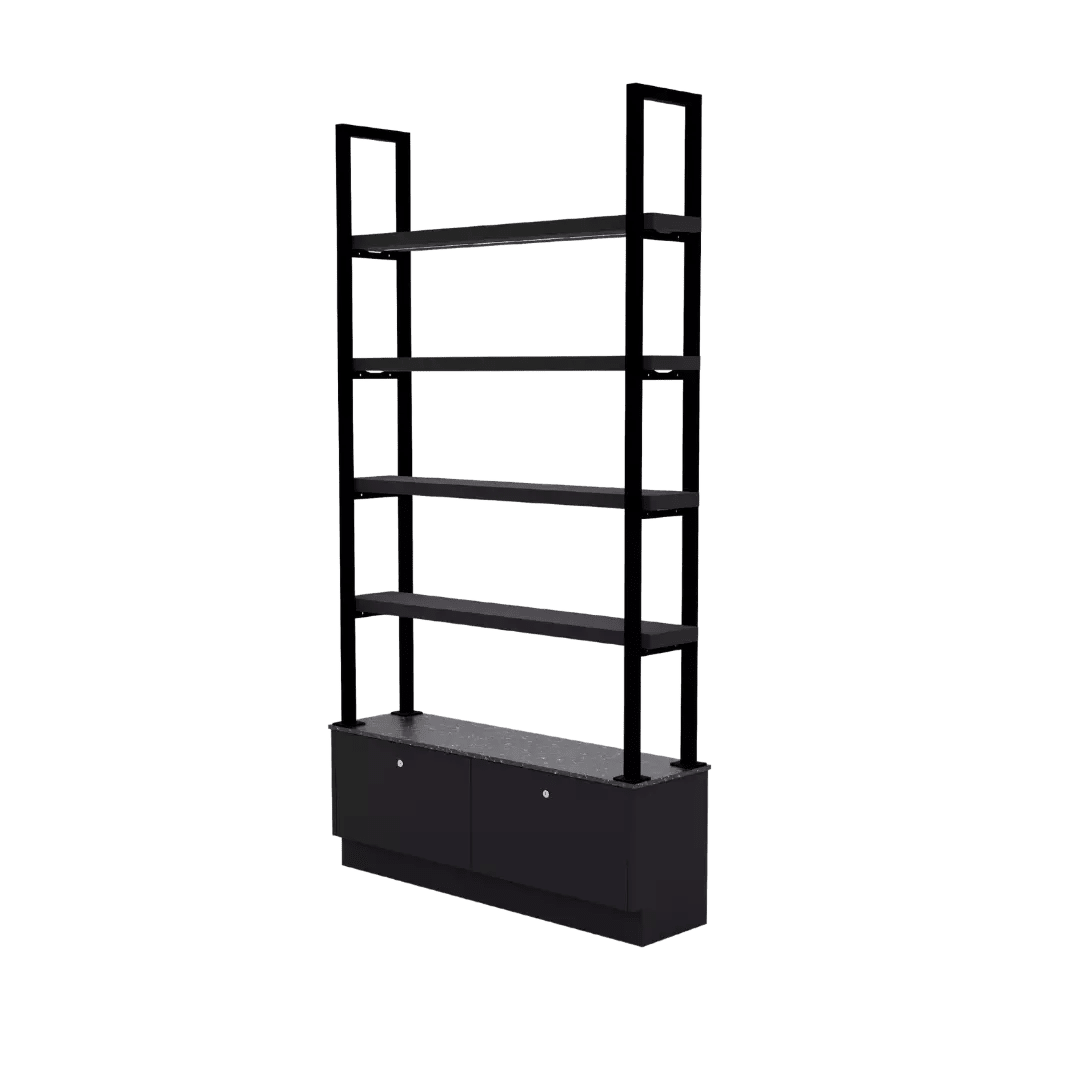 Westin 48" Wide Island LED Retail Shelving - Kaemark