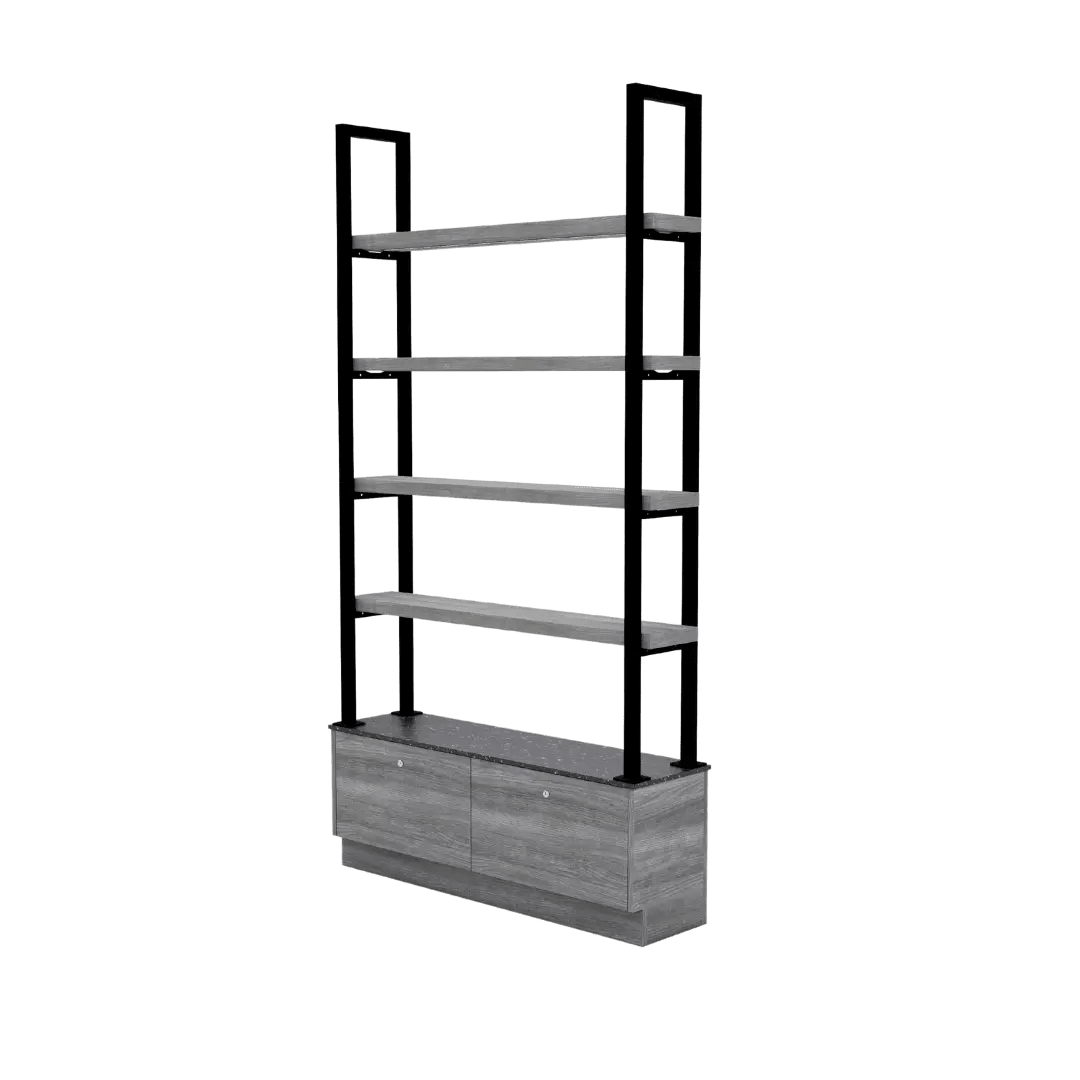 Westin 48" Wide Island LED Retail Shelving - Kaemark