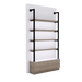 Westin 48" Wide Wall Mounted LED Retail Shelving - Kaemark
