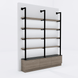 Westin 72" Wide Wall Mounted LED Retail Shelving - Kaemark