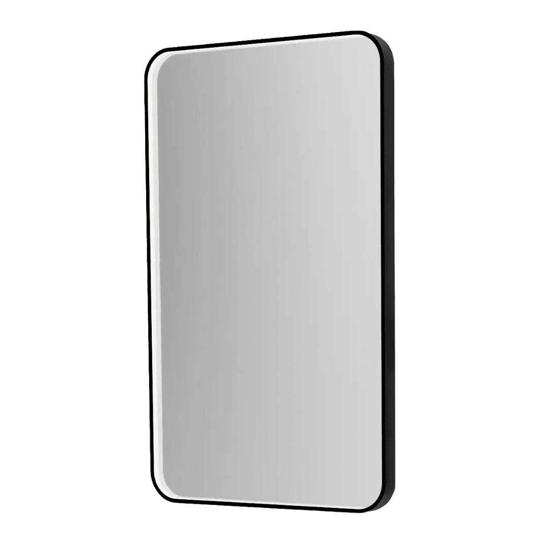 Westin LED Short Black Mirror - Kaemark